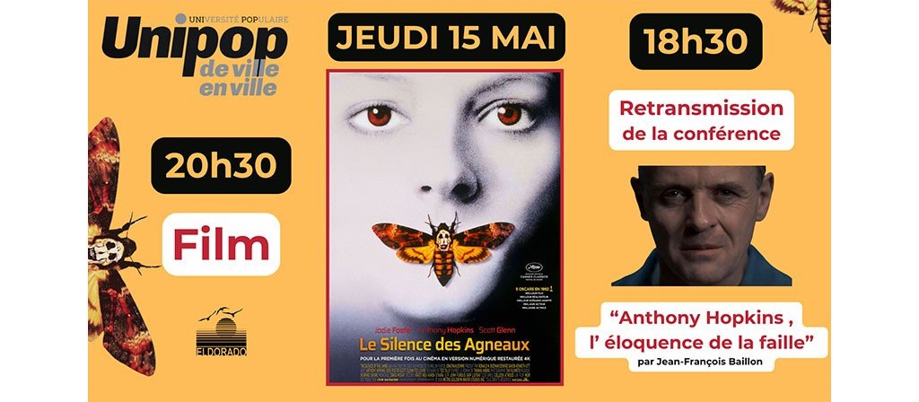 actualité conference Unipop Le silence des agneaux